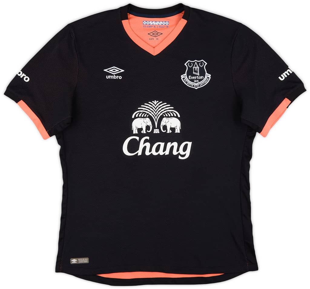 2016-17 Everton Away Shirt - 8/10 - (Women's L)