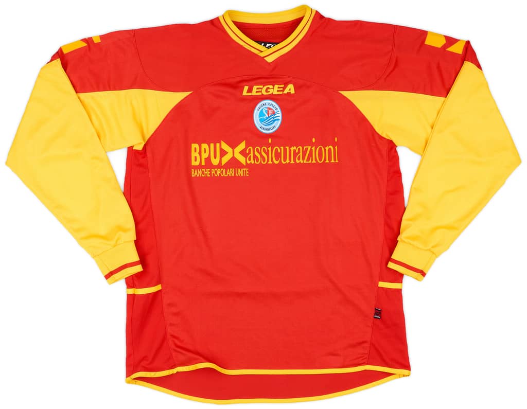 2005-06 AlbinoLeffe Away L/S Shirt - 8/10 - (L)