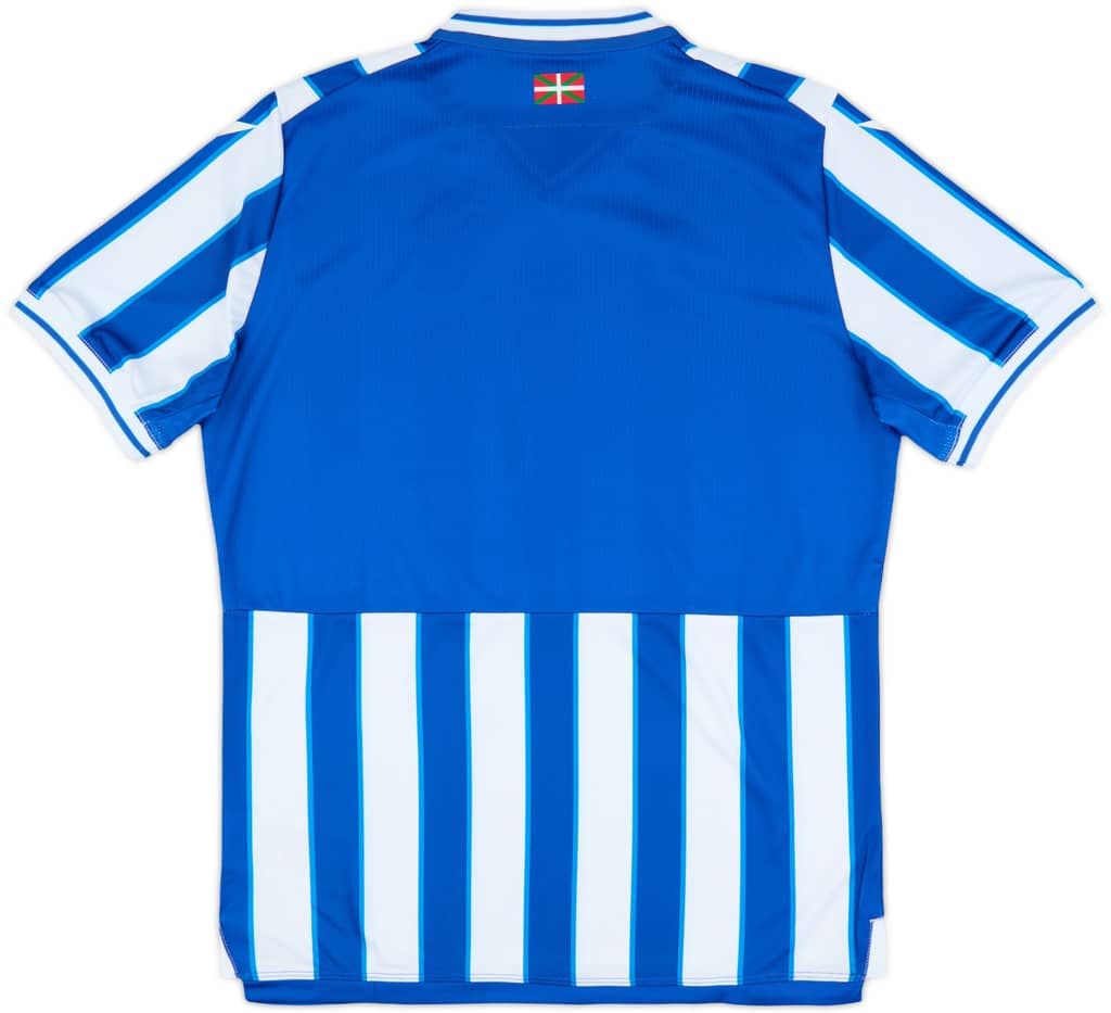 2020-21 Real Sociedad Home Shirt - As New - (M.Kids)