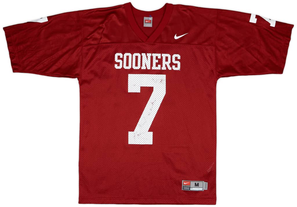 2006-08 Oklahoma Sooners Murray #7 Nike Home Jersey - 5/10 - (M)