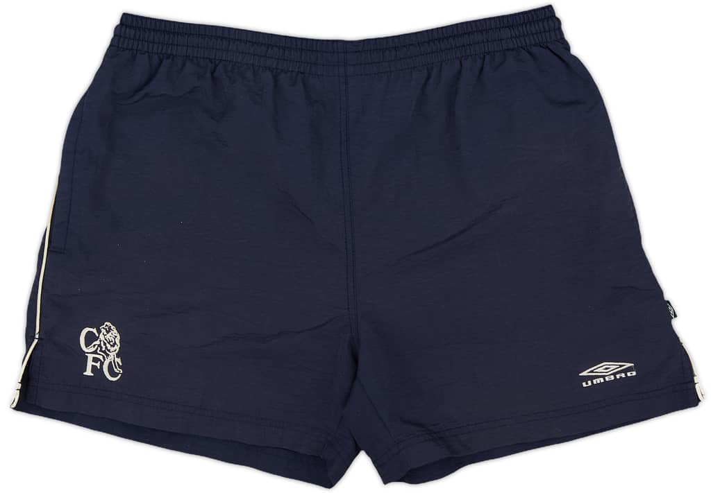 1999-01 Chelsea Umbro Training Shorts - 7/10 - (S)