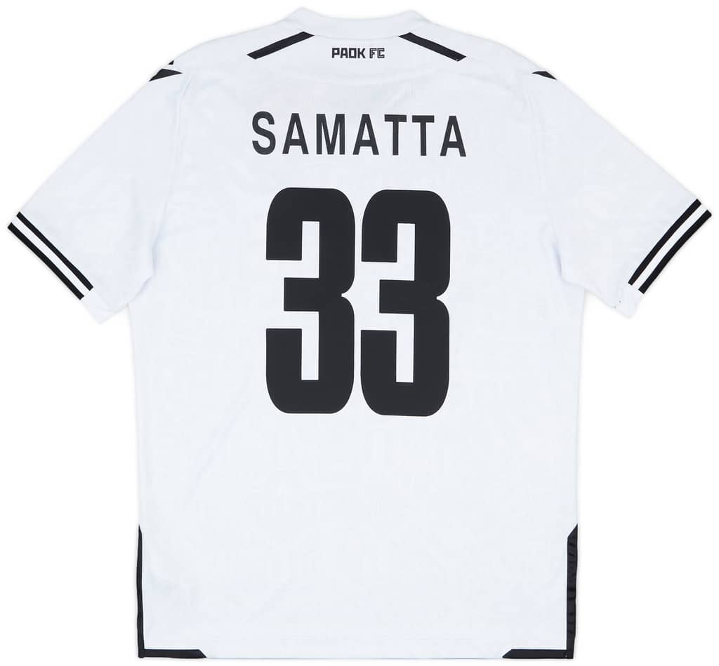 2024-25 PAOK Away Shirt Samatta #33 (L)