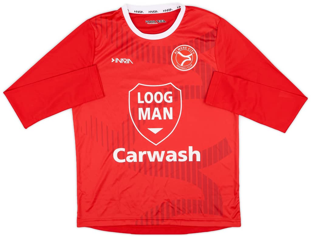 2019-20 Almere City Youth Team Home L/S Shirt - 10/10 - (XL.Boys)