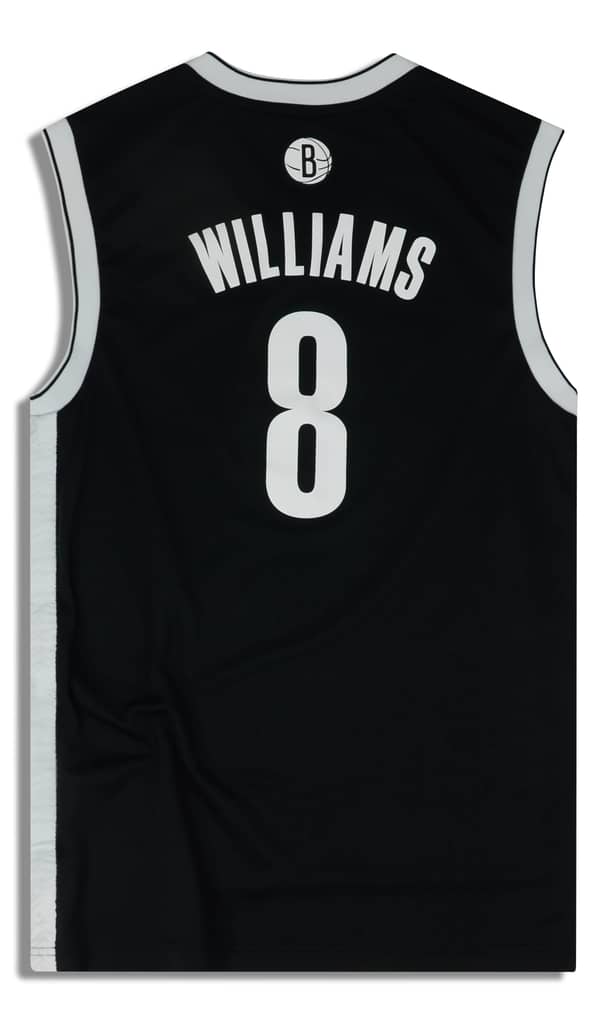 2012-14 Brooklyn Nets Williams #8 adidas Jersey (Away) S