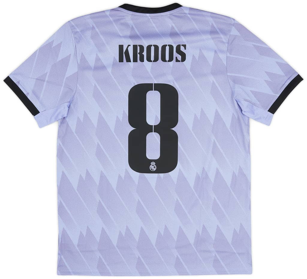 2022-23 Real Madrid Away Shirt Kroos #8