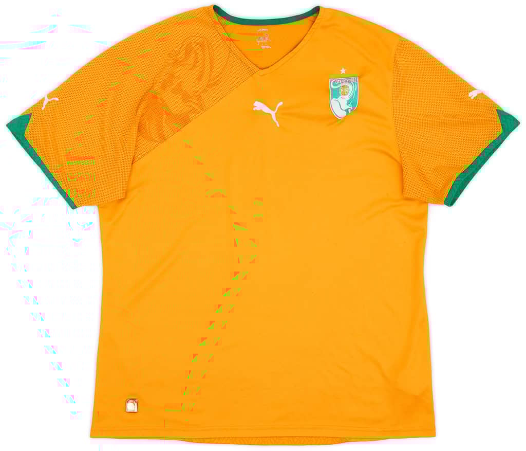 2010-11 Ivory Coast Home Shirt - 6/10 - (XL)