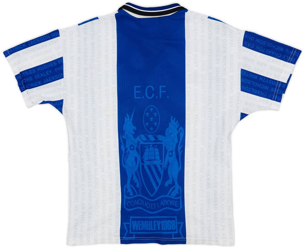 1994-96 Manchester United Third Shirt - 7/10 - (XL.Boys)