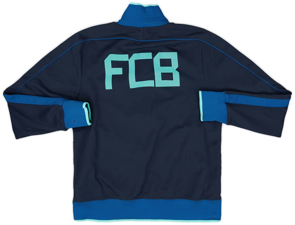 2010-11 Barcelona Nike N98 Track Jacket - 7/10 - (S)