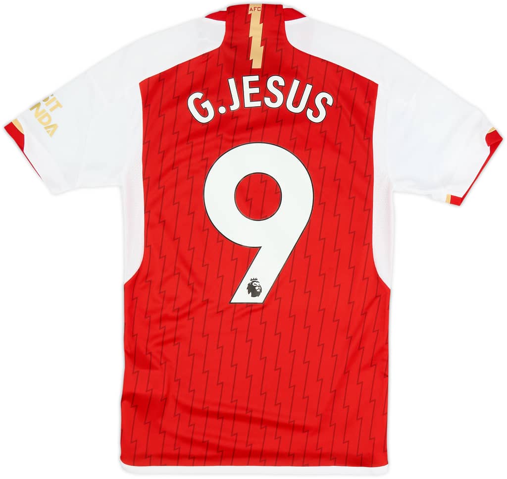 2023-24 Arsenal Home Shirt G.Jesus #9 (XS)