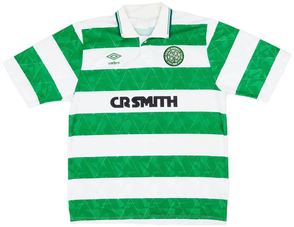 1989-91 Celtic Home Shirt - 7/10 - (L)