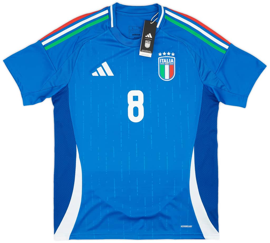 2024-25 Italy Home Shirt Jorginho #8