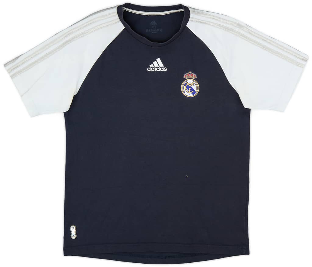 2021-22 Real Madrid adidas Cotton Tee - 6/10 - (XS)