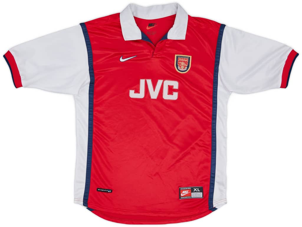 1998-99 Arsenal Home Shirt - 5/10 - (XL.Boys)