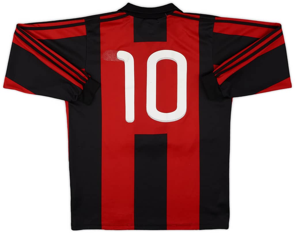 2010-11 Brommapojkarna Home L/S Shirt #10 - 7/10 - (S)