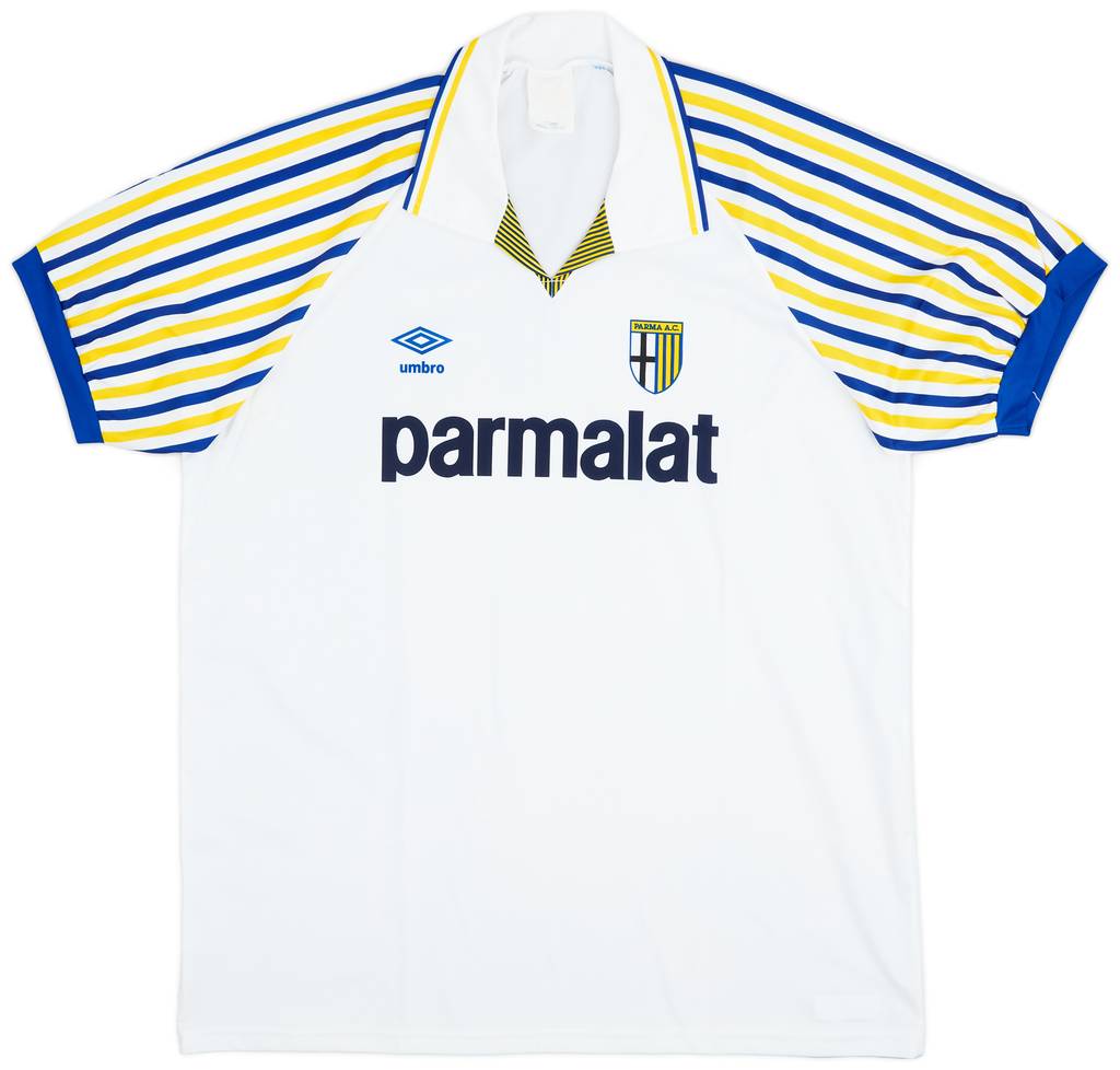 1990-91 Parma Home Shirt - 8/10 - (XL)