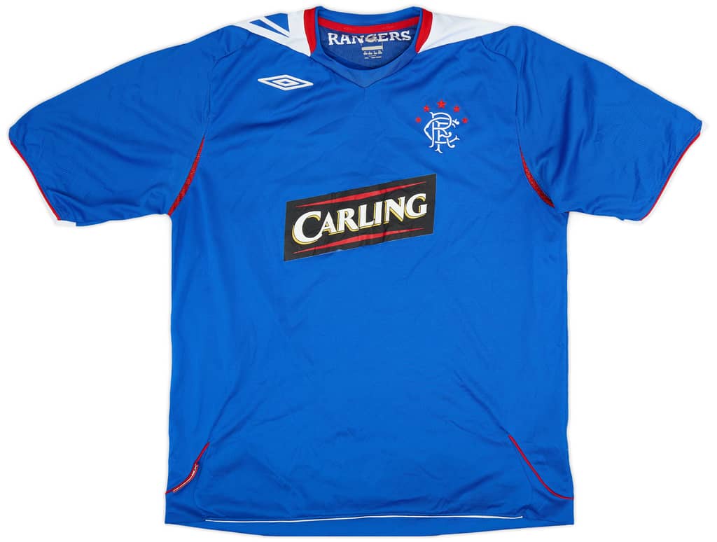 2006-07 Rangers Home Shirt - 6/10 - (XL)