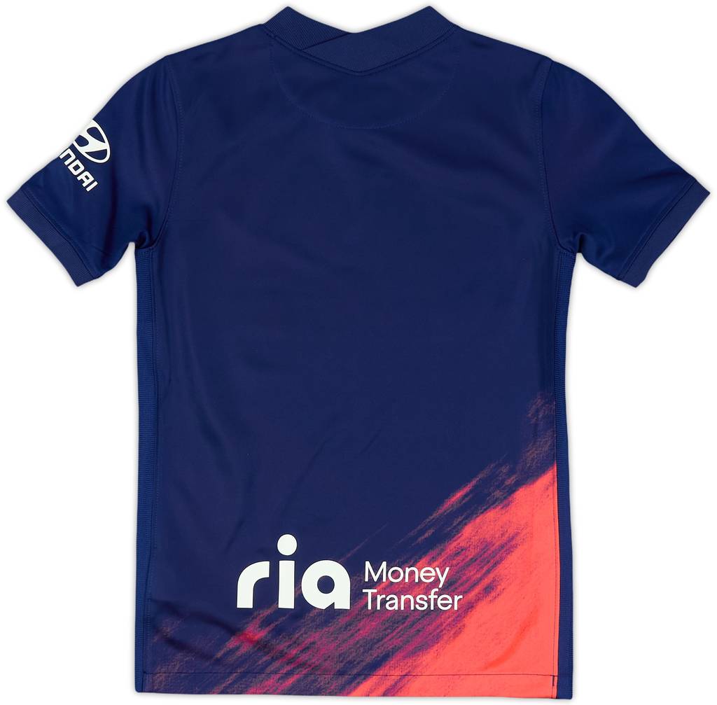 2021-22 Atletico Madrid Away Shirt - As New - (XS.Kids)