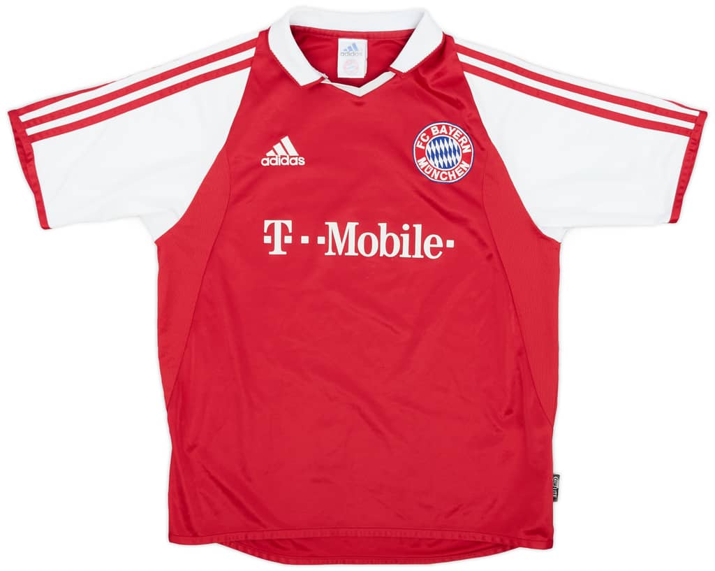 2003-04 Bayern Munich Home Shirt - 8/10 - (XL.Boys)