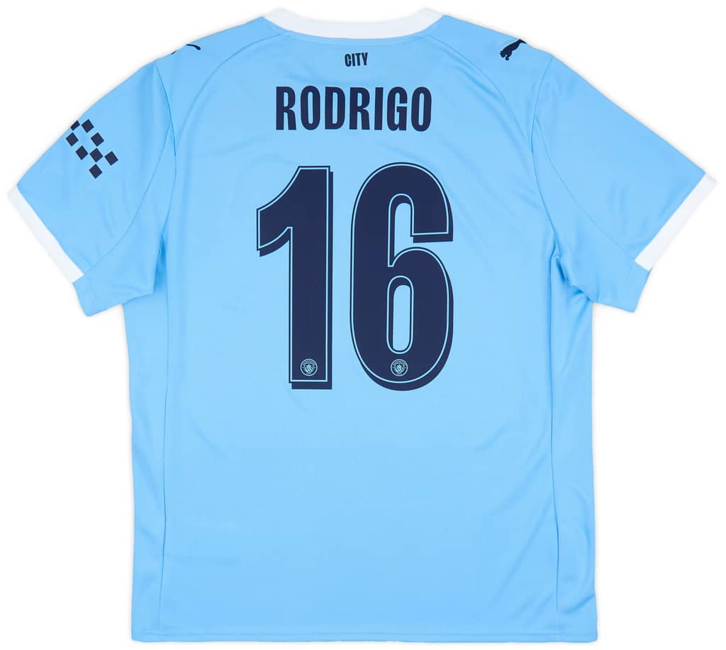 2025-26 Manchester City Home Shirt Rodrigo #16