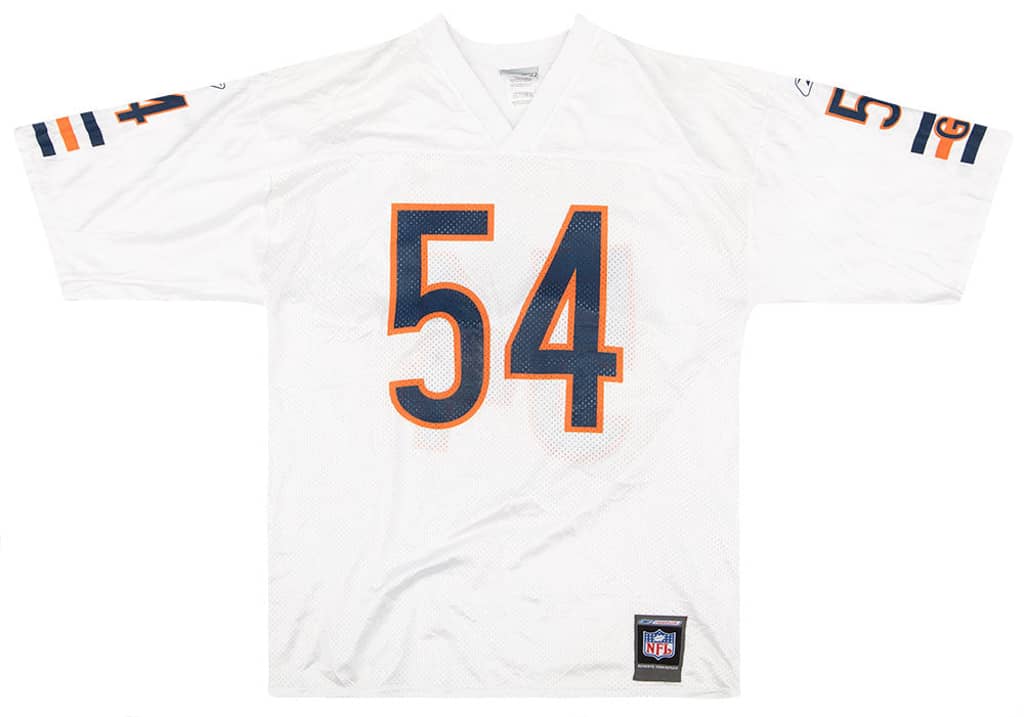 2001 Chicago Bears Urlacher #54 Reebok Jersey (Away) L