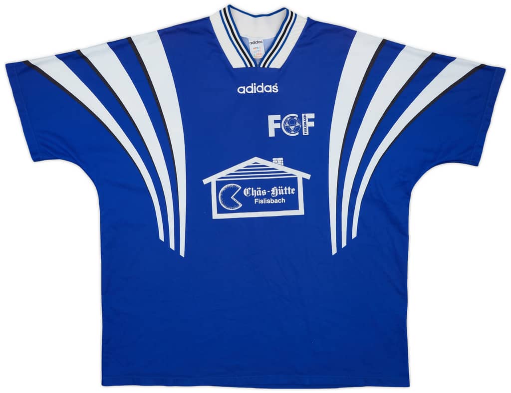 1996-98 adidas Template Shirt (FC Fislisbach) #8 - 5/10 - (XL)