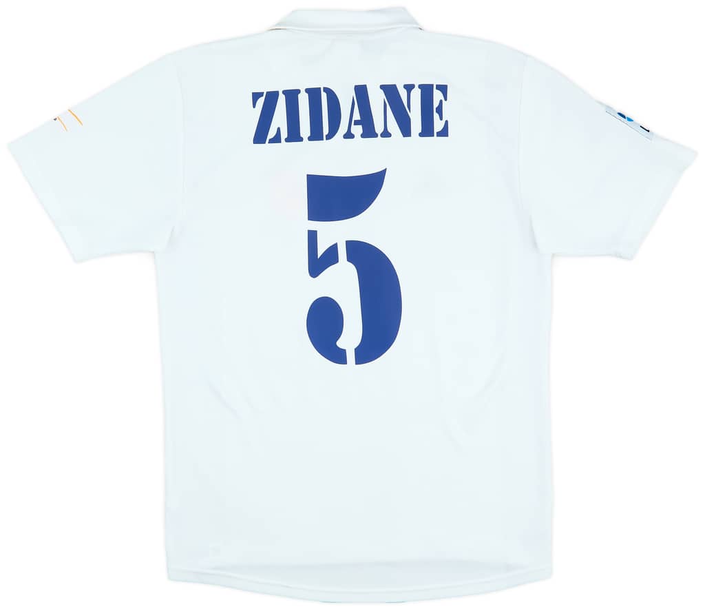 2001 Real Madrid Home Shirt Zidane #5 - 5/10 - (S)