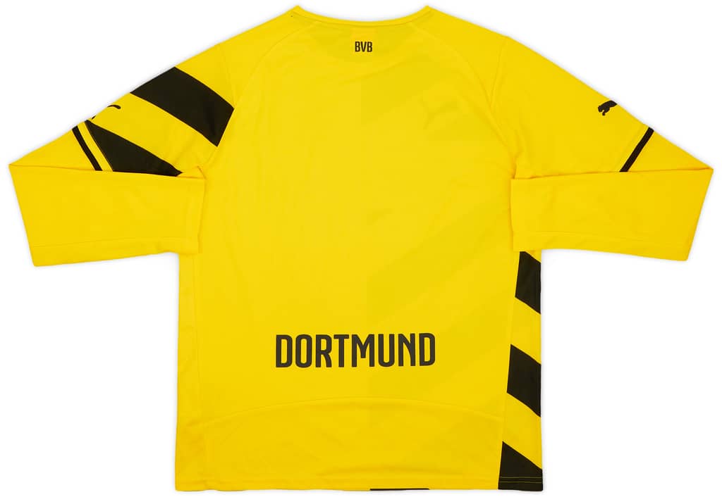 2014-15 Borussia Dortmund Home L/S Shirt - 9/10 - (XXL.Boys)