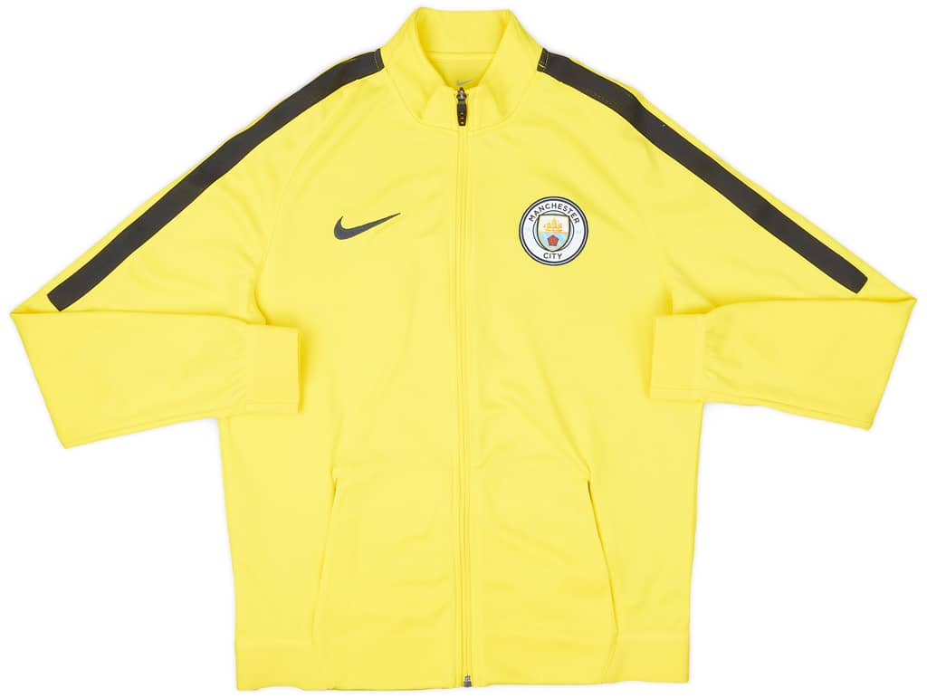 2017-18 Manchester City Nike Track Jacket - 7/10 - (M)