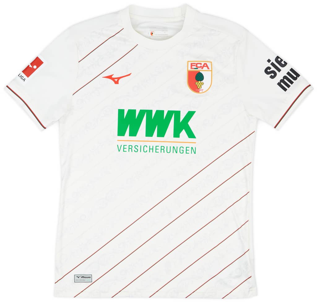 2024-25 Augsburg Match Issue Home Shirt Colina #38