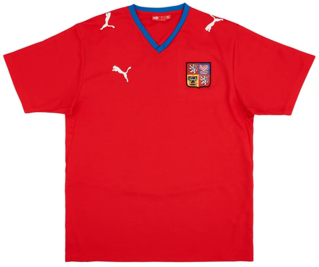 2008-09 Czech Republic Home Shirt - 9/10 - (L)