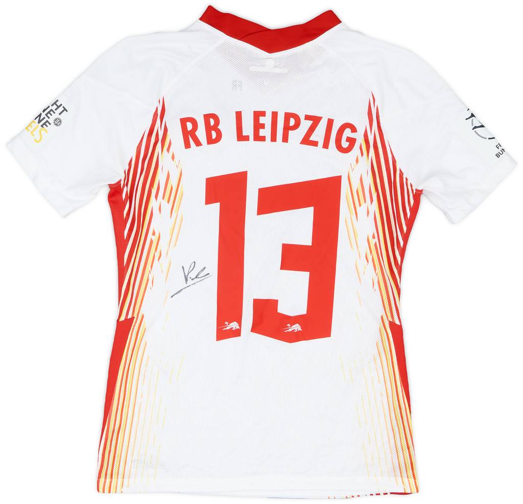 2020-21 RB Leipzig Frauen Match Issue Signed Home Shirt #13 (Mauly)