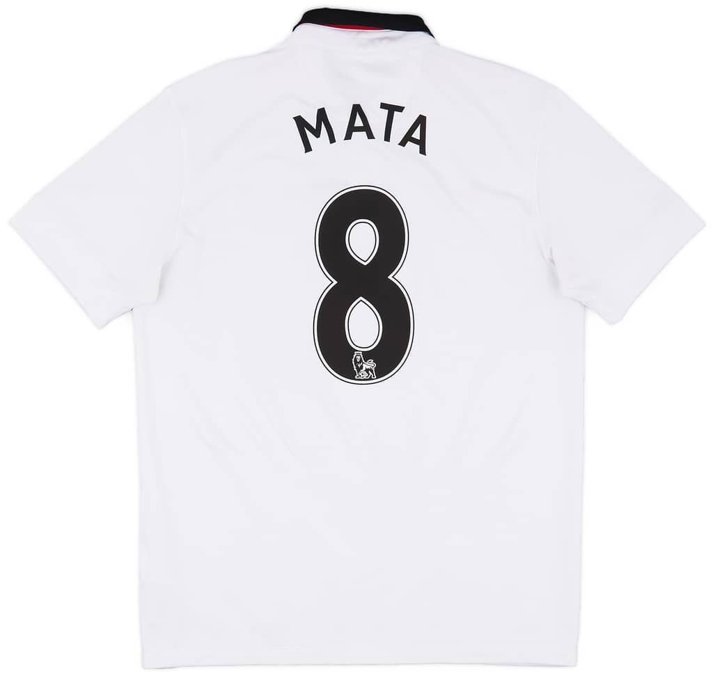 2014-15 Manchester United Away Shirt Mata #8 - 8/10 - (M)