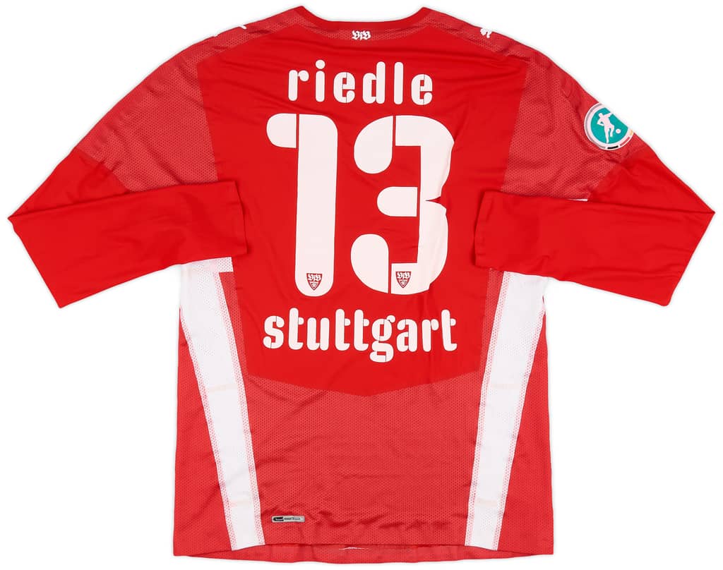 2009-10 Stuttgart II Match Issue Away Shirt Riedle #13