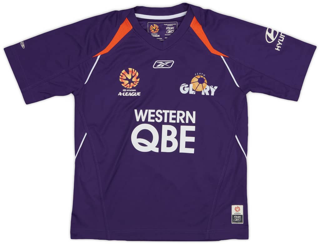 2007-09 Perth Glory Home Shirt - 8/10 - (7-8 Years)