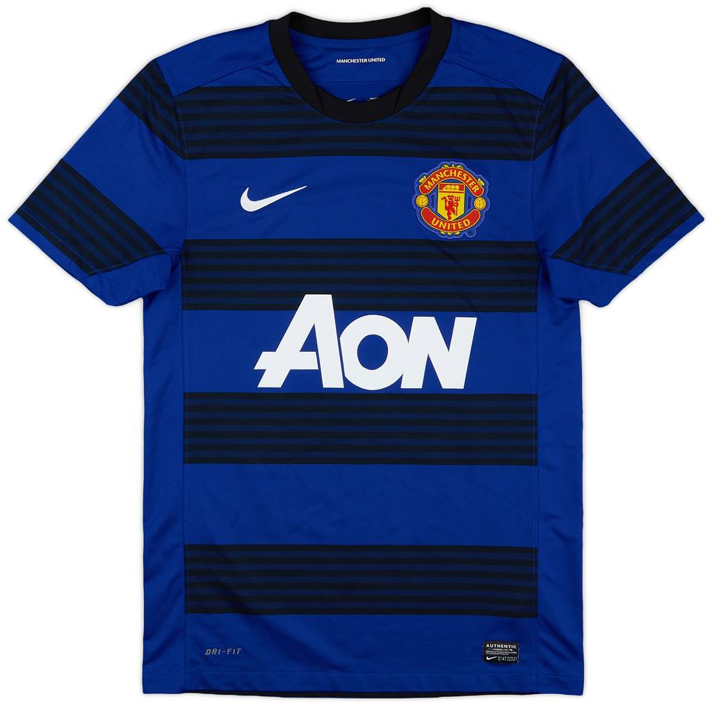2011-13 Manchester United Away Shirt Young #18 - 8/10 - (S)