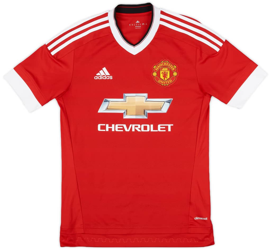 2015-16 Manchester United Home Shirt Rooney #10 - 9/10 - (XS)
