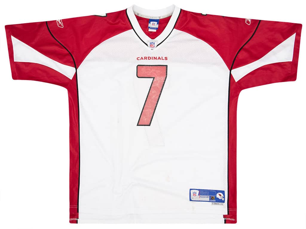 2006 Arizona Cardinals Leinart #7 Reebok Premier Jersey (Away) XXL