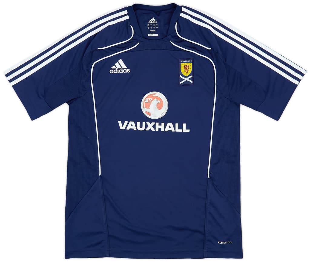 2010-11 Scotland adidas Training Shirt - 7/10 - (S)