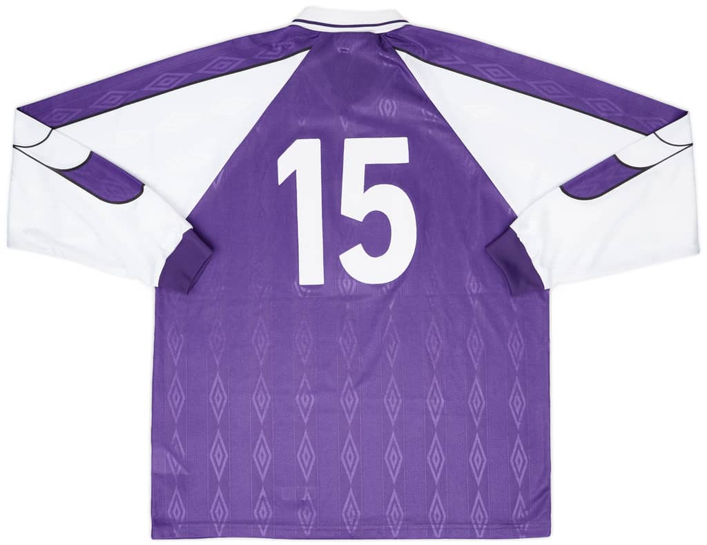 1999-00 Umbro Template L/S Shirt #15 - 9/10 - (XXL)