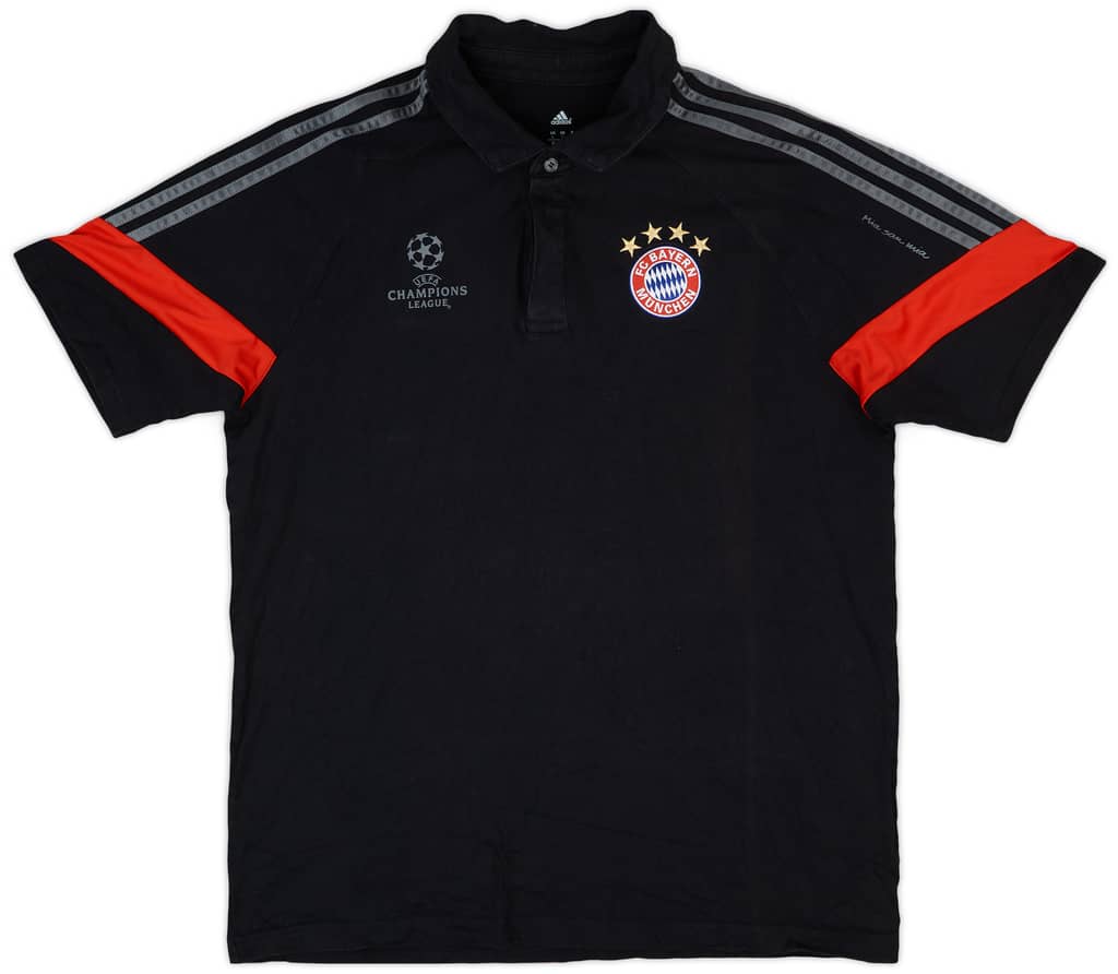 2014-15 Bayern Munich CL adidas Polo Shirt - 9/10 - (L)