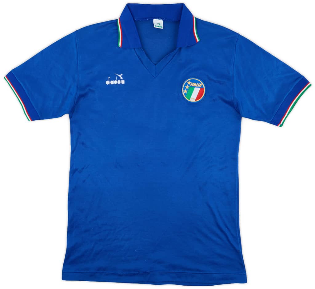 1986-90 Italy Home Shirt #3 - 8/10 - (L)