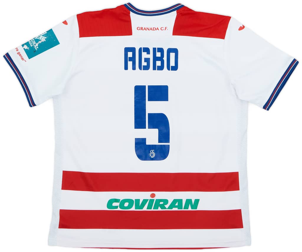 2016-17 Granada Home Shirt Agbo #5 - 6/10 - (XL.Boys)