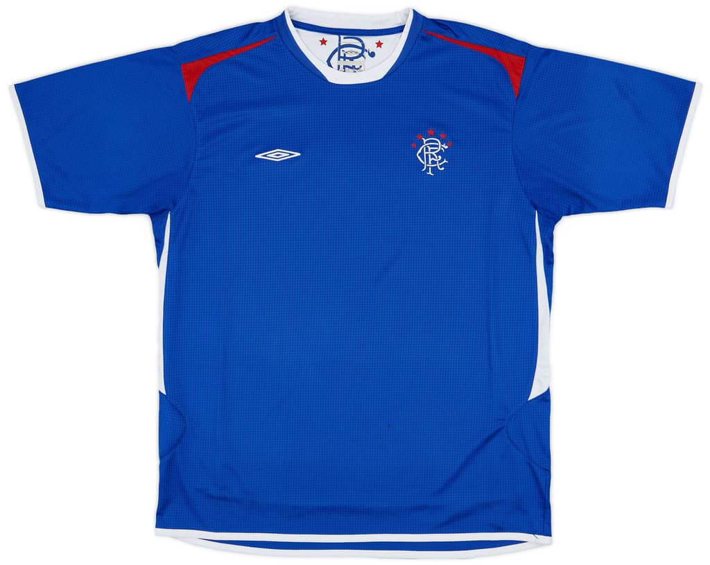 2007-08 Rangers Umbro Training Shirt - 6/10 - (L)