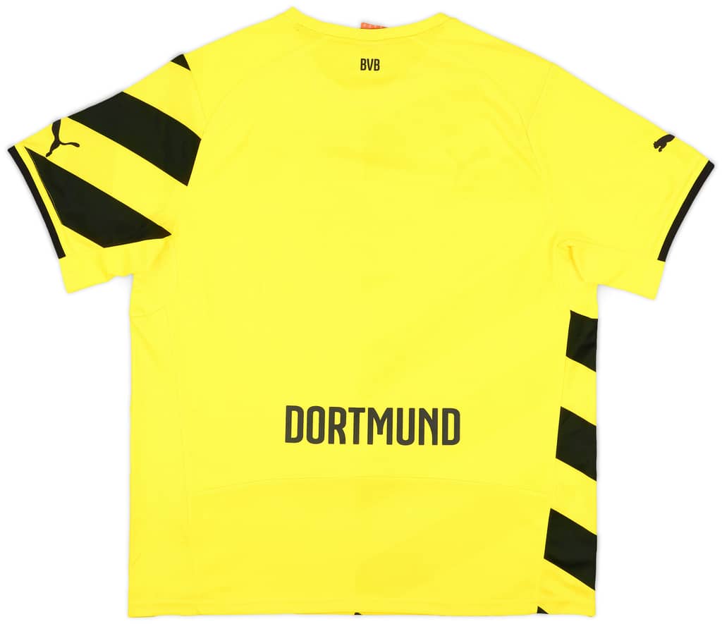 2014-15 Borussia Dortmund Home Shirt - 7/10 - (XL)