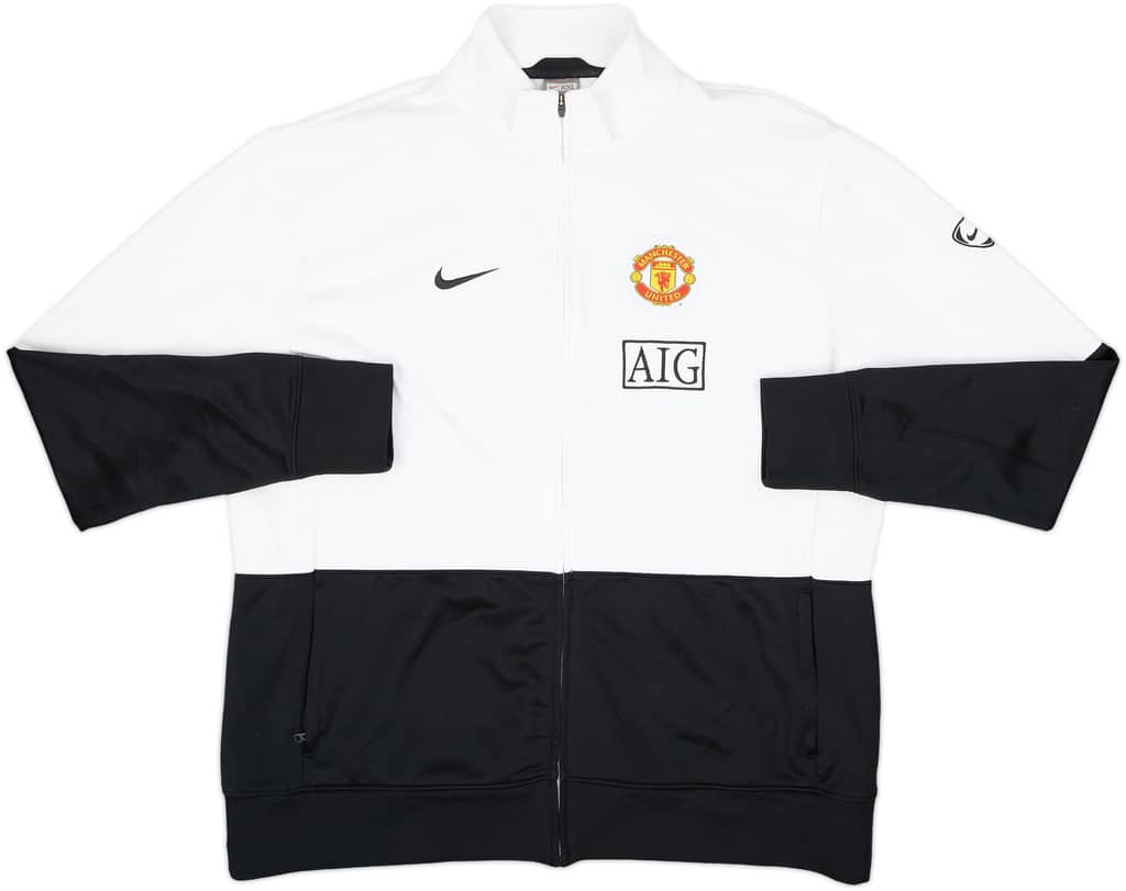 2009-10 Manchester United Nike Track Jacket - 8/10 - (XXL)