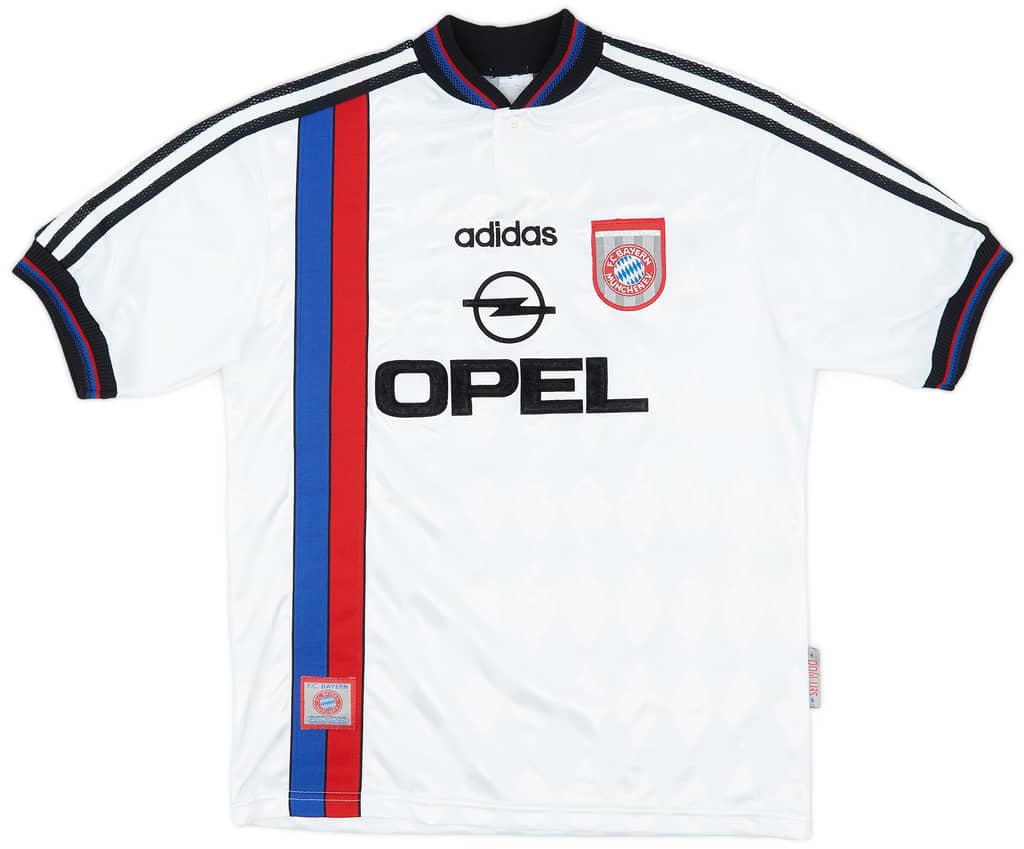 1996-98 Bayern Munich Away Shirt Klinsmann #18 - 6/10 - (M)