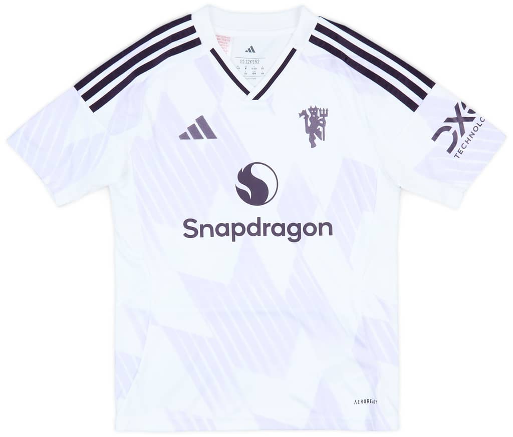 2025-26 Manchester United Away Shirt B.Fernandes #8 (KIDS)
