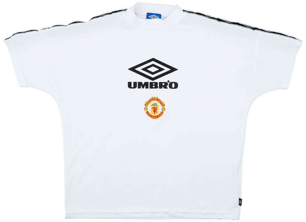 1994-96 Manchester United Umbro Training Shirt - 7/10 - (XL)