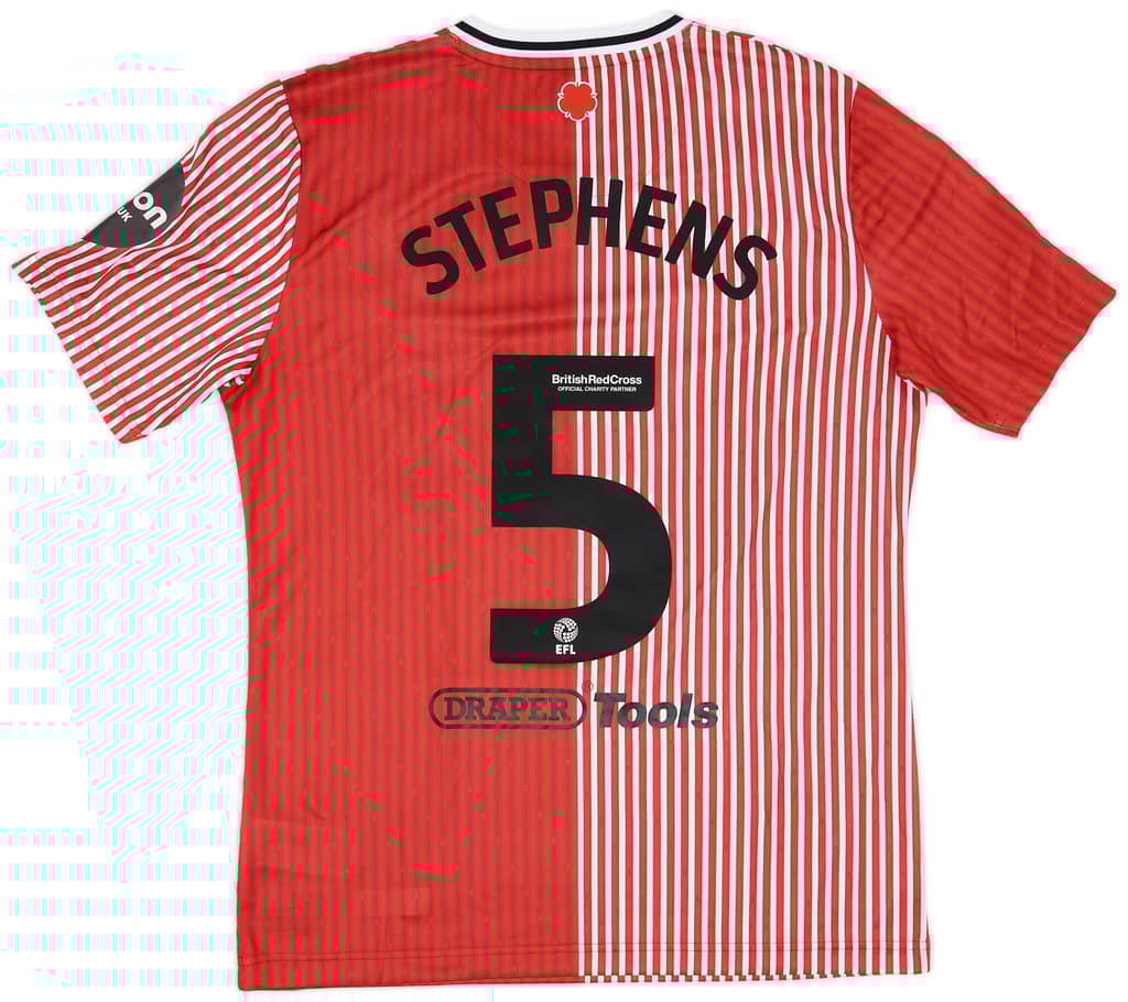 2023-24 Southampton Match Issue Home Shirt Stephens #5