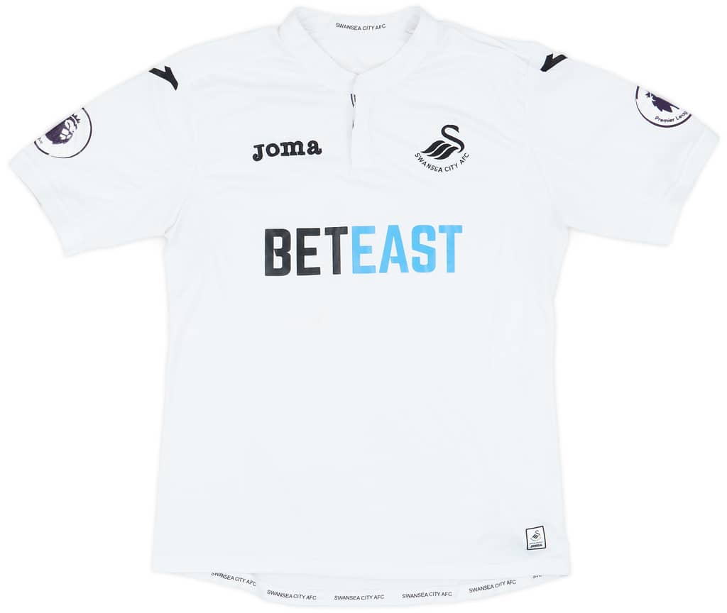 2016-17 Swansea Home Shirt - 6/10 - (L)